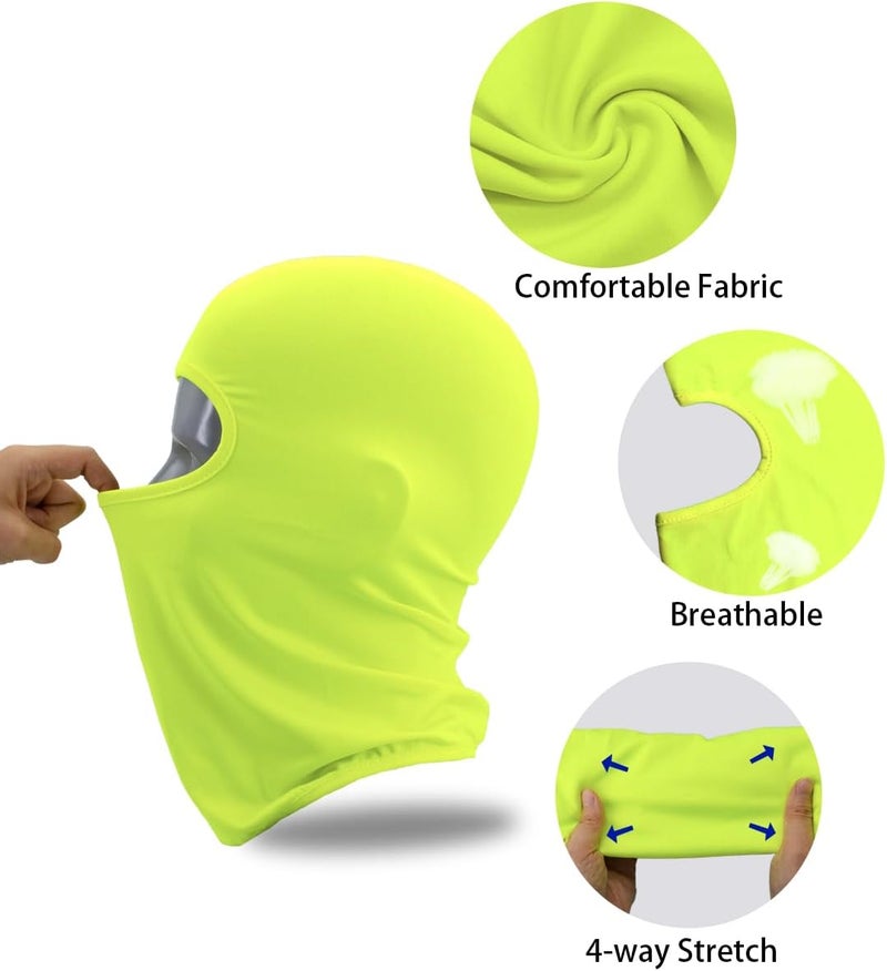 SRLLBBY Balaclava Summer Ski Masks, Thin Breathable Soft Skull Face Mask, Cooling Motorcycle Head Bandana for Men Women - Image 1